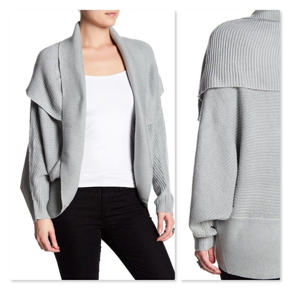 NEW Vertigo Rib Knit Cocoon Sweater sz Medium